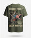 In God I Trust Through Every Deep Water All Over Print T-Shirt