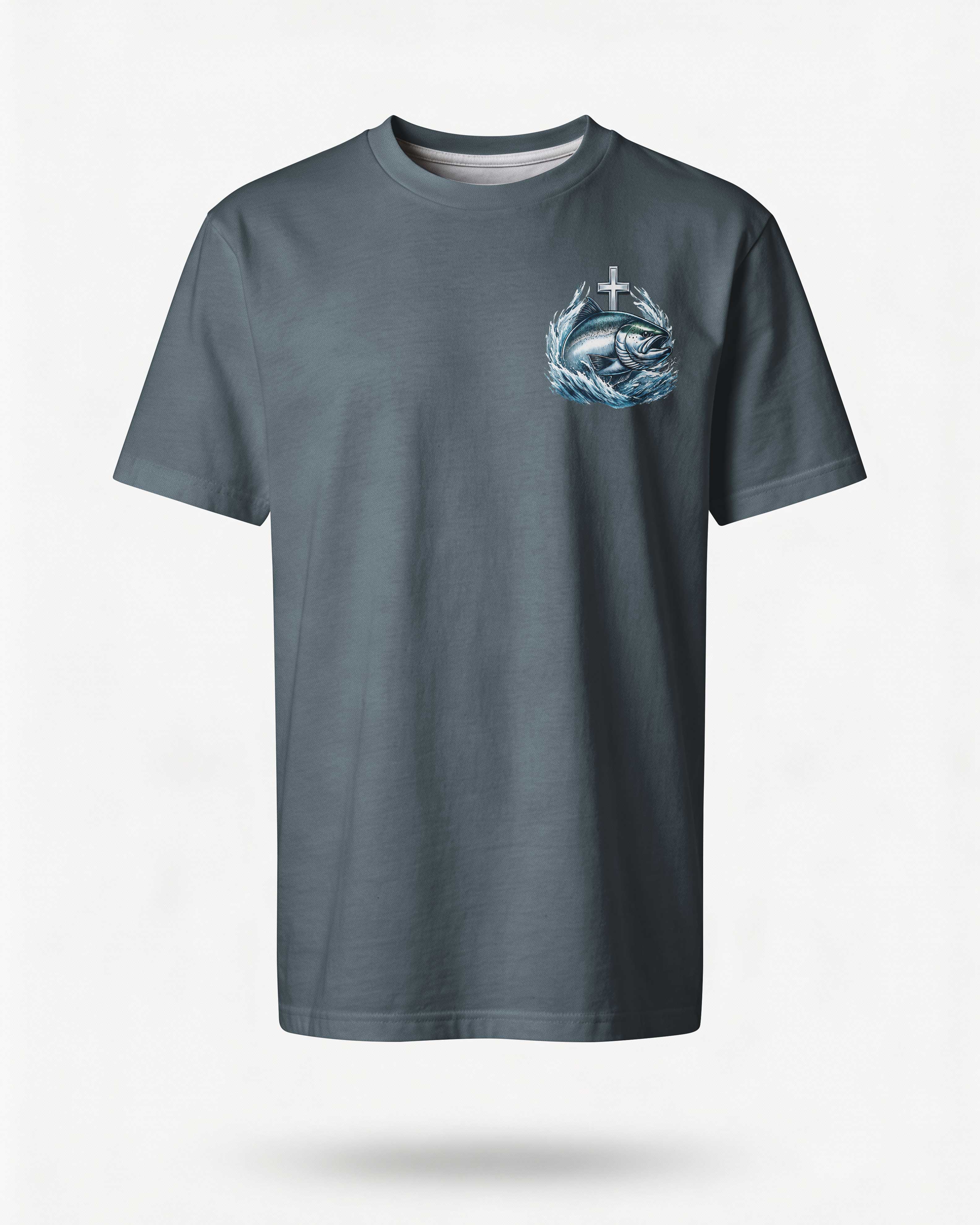 Every Cast A Prayer Every Catch A Blessing T-Shirt Secondary image