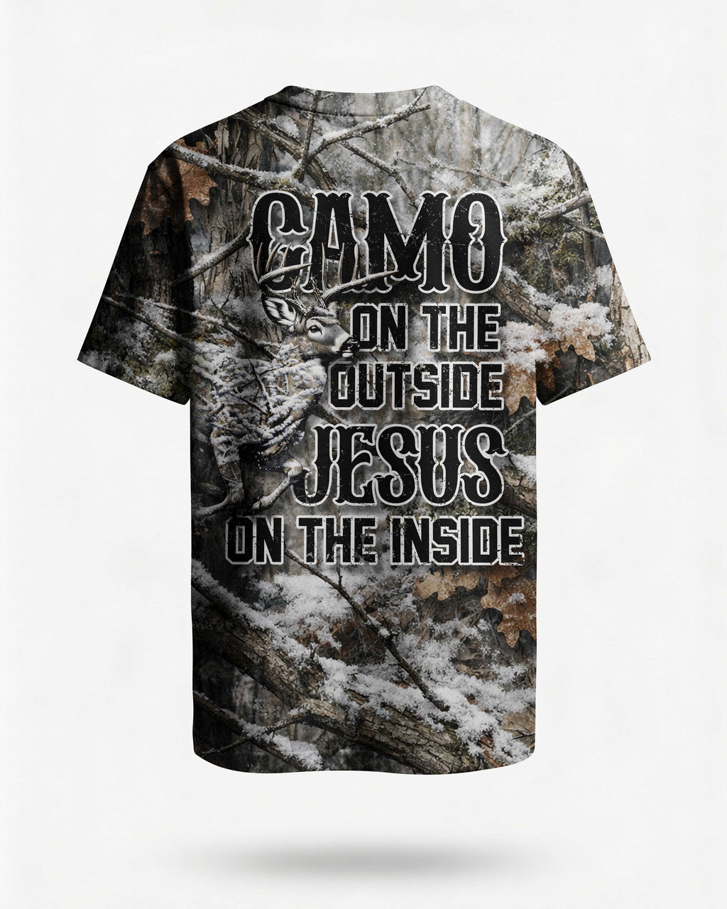 Winter Wilderness Deer T-Shirt