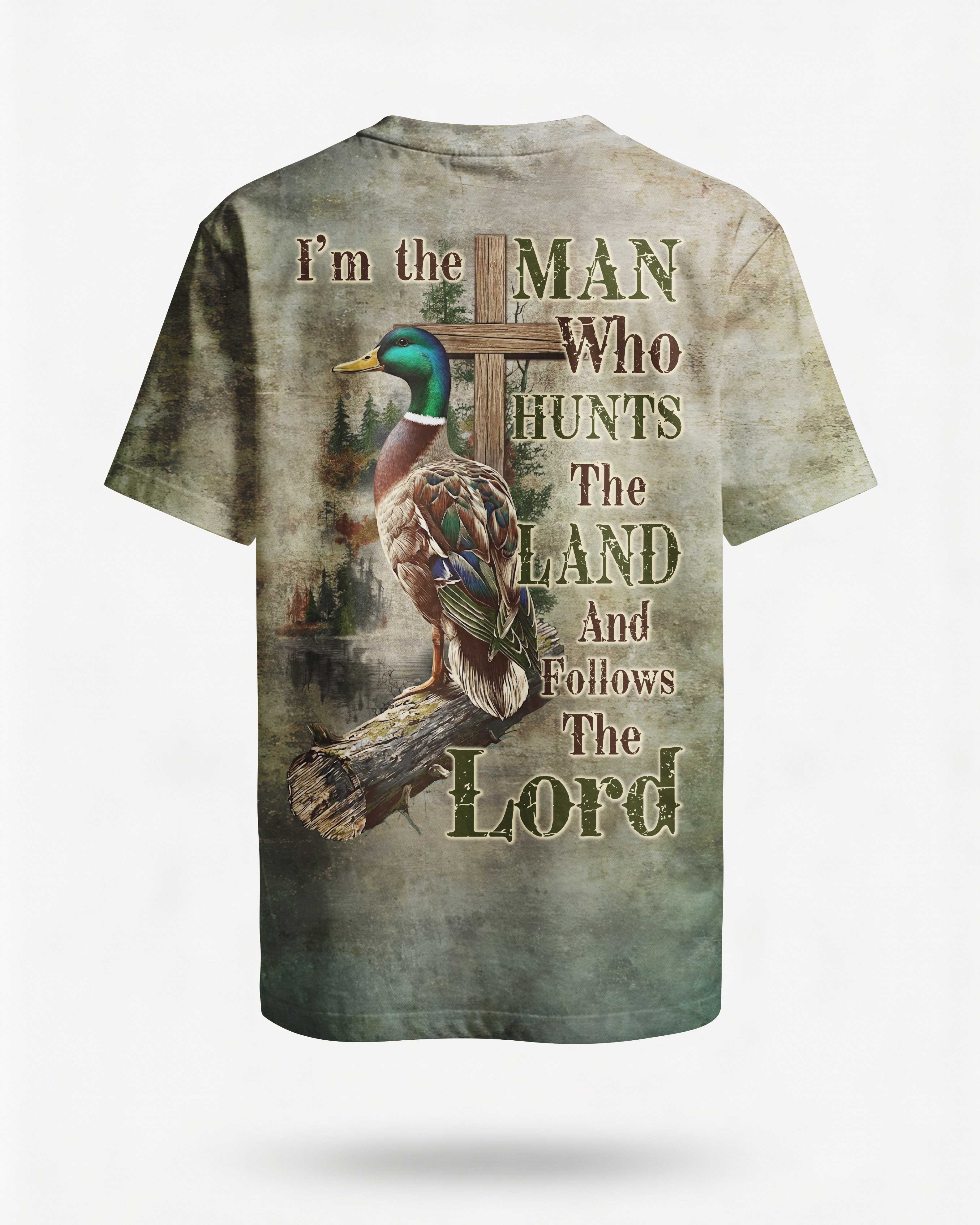 Who Hunts The Land T-Shirt Main image