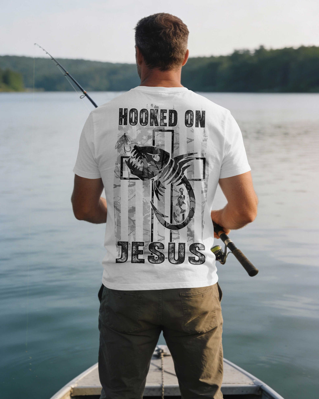 Hooked On Jesus T-Shirt