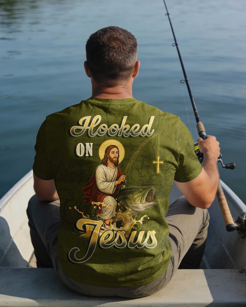 Hooked On Jesus Shirt