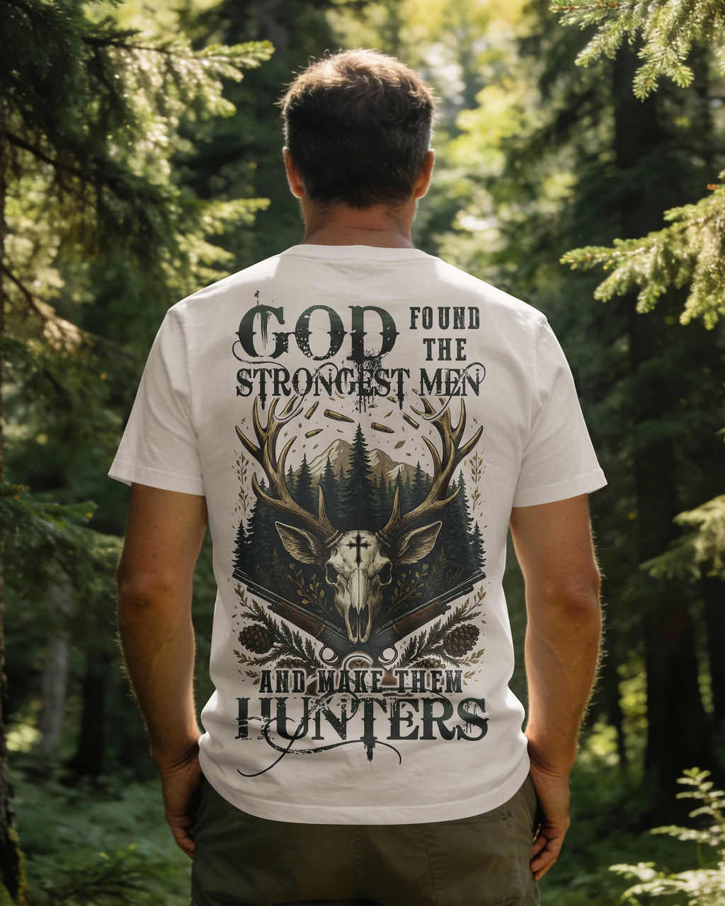 God Found The Strongest Men And Make Them Hunters T-Shirt
