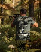 Jesus Said Go Hunting All Over Print T-Shirt