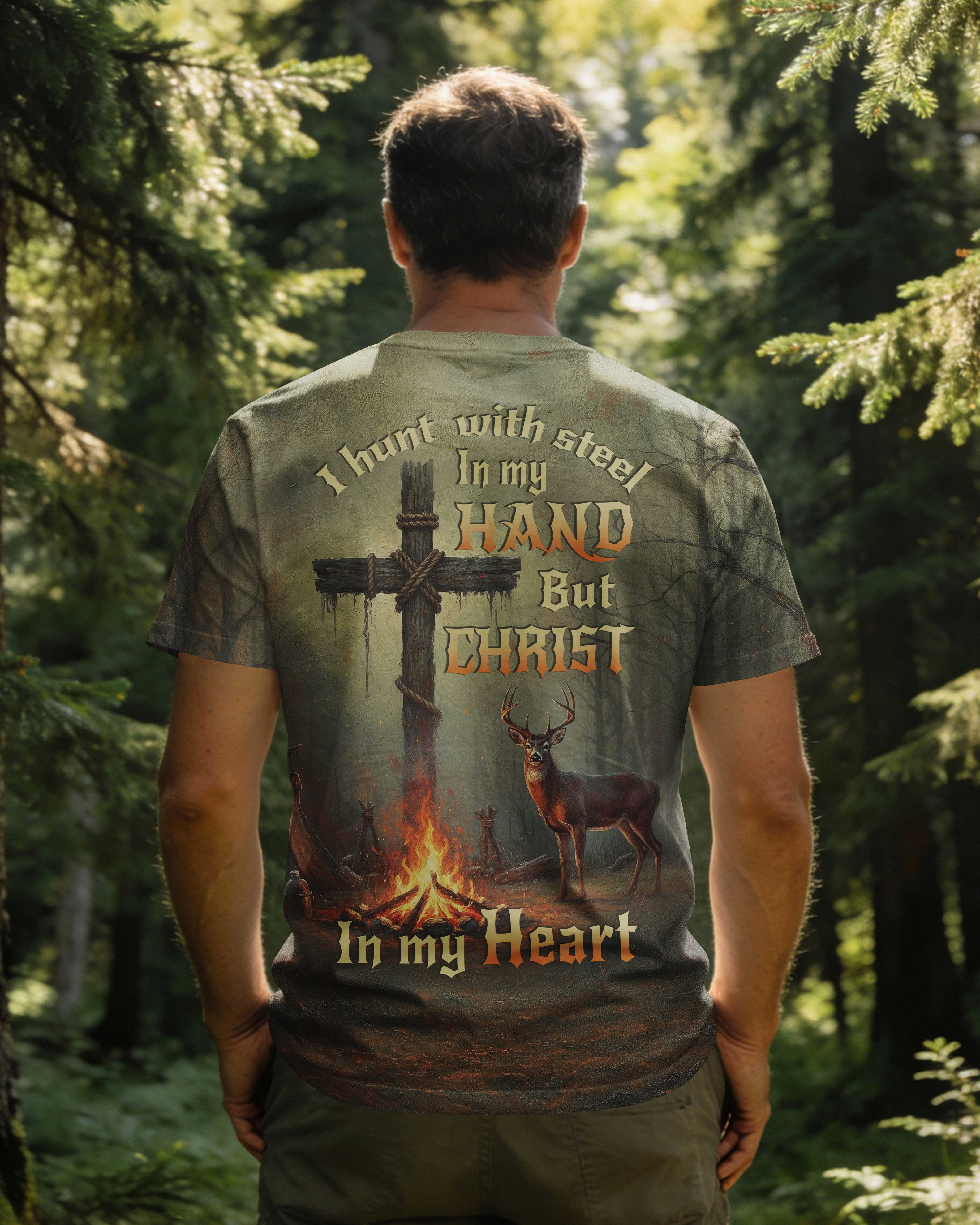 I Hunt With Steel In My Hand T-Shirt
