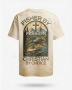 Fisher By Passion Christian By Choice T-Shirt