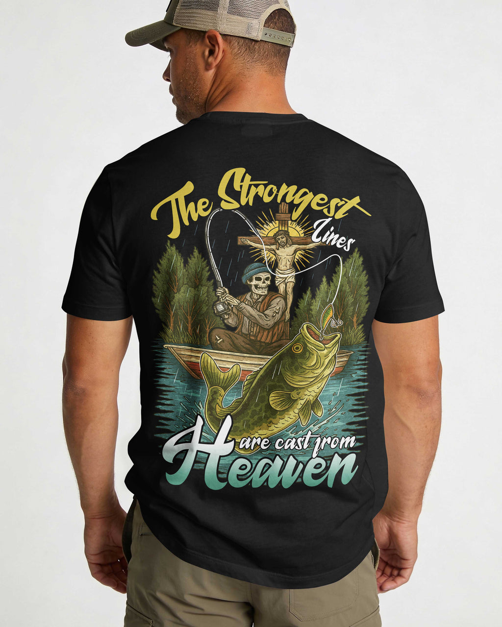 The Strongest Lines Are Cast From Heaven All Over Print T-Shirt