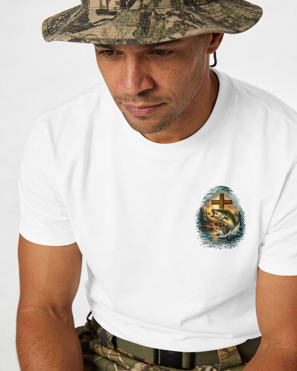 I've Got Fishing In My Veins, Jesus In My Heart T-Shirt