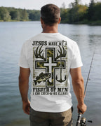 Jesus Made Me A Fisher Of Men I Can Catch He Cleans Shirt