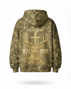 I've Got Hunting In My Veins And Jesus In My Heart Hoodie