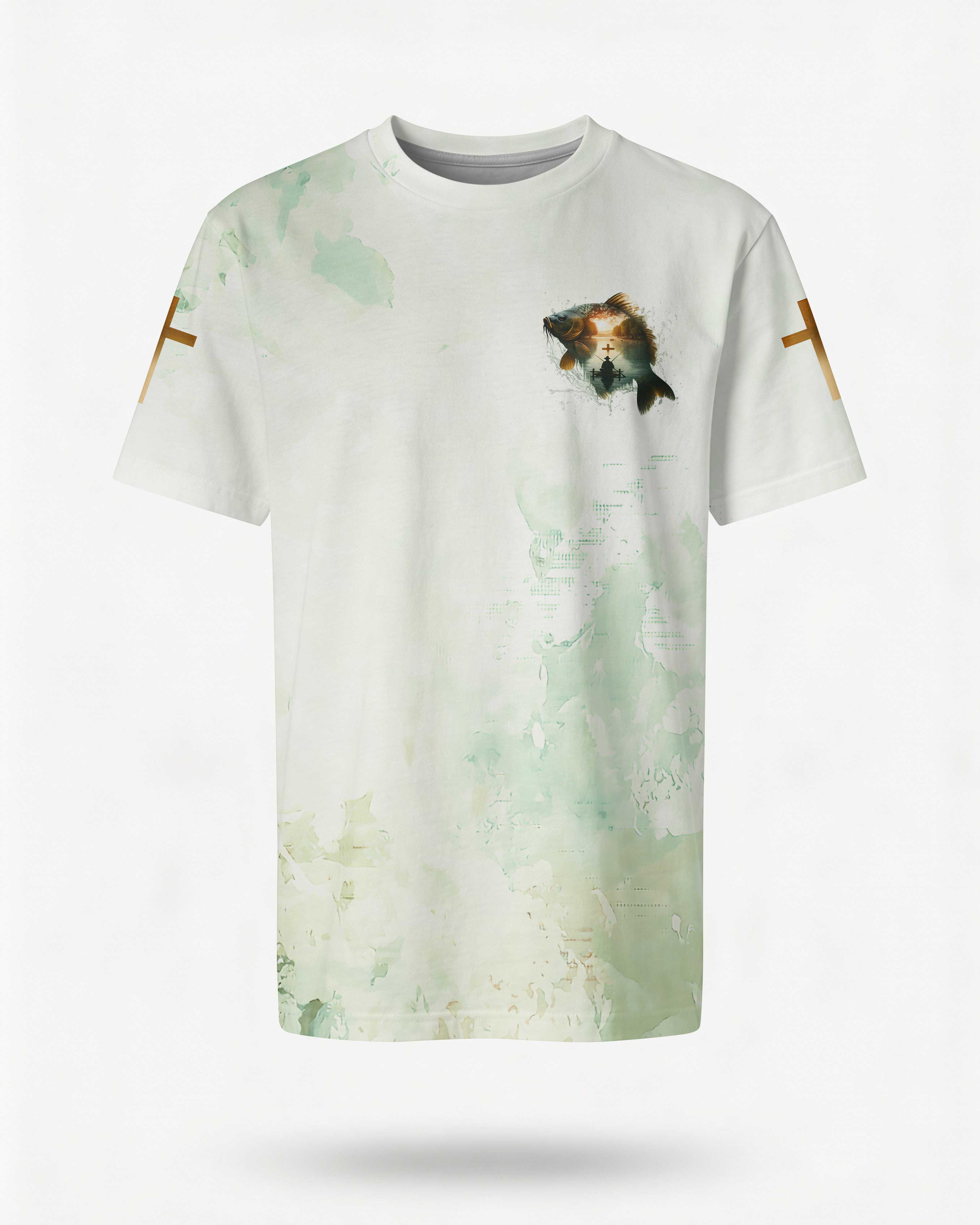 Follow Me And I Will Make You Fisher Of Men All Over Print T-Shirt