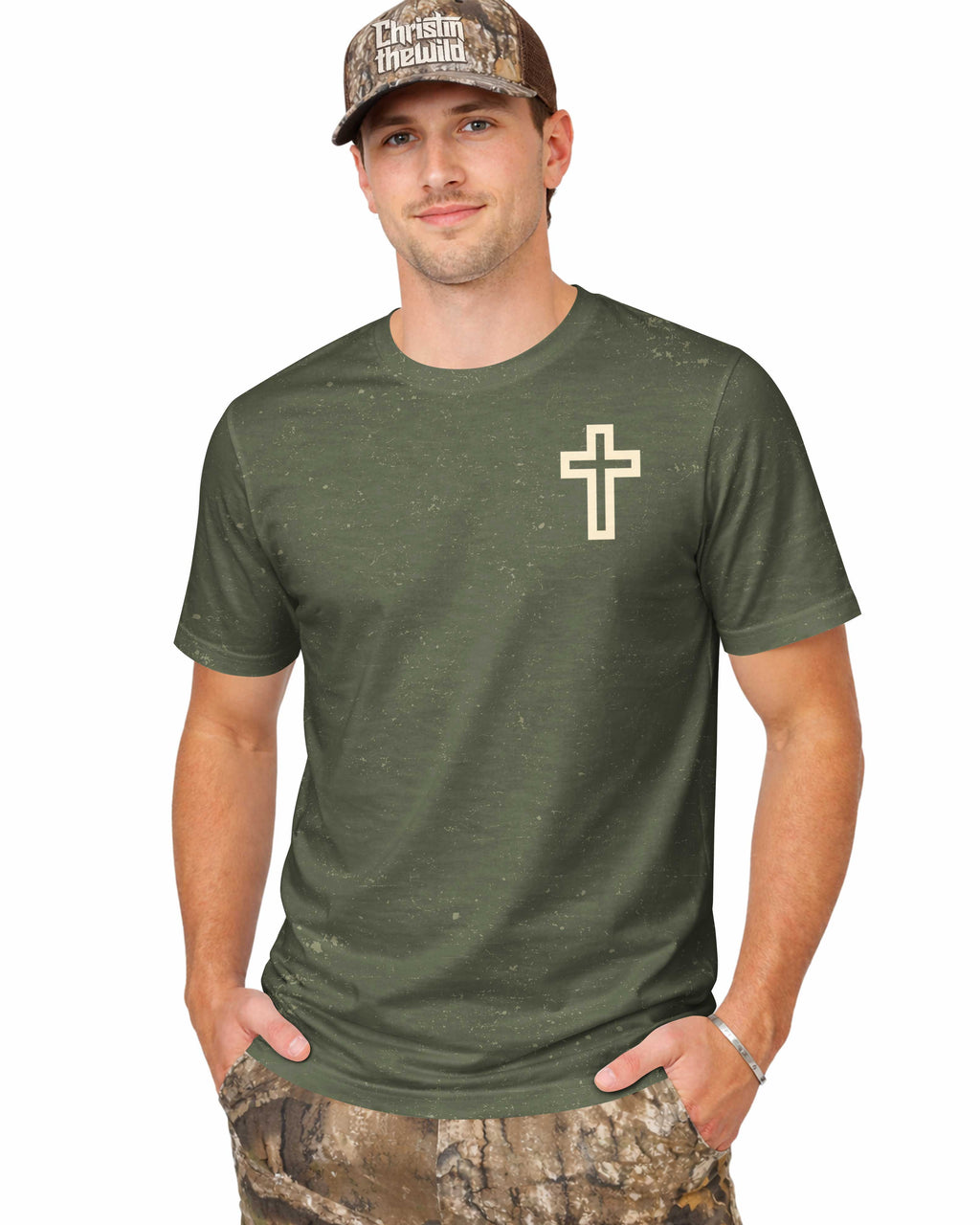 In God I Trust Through Every Deep Water All Over Print T-Shirt