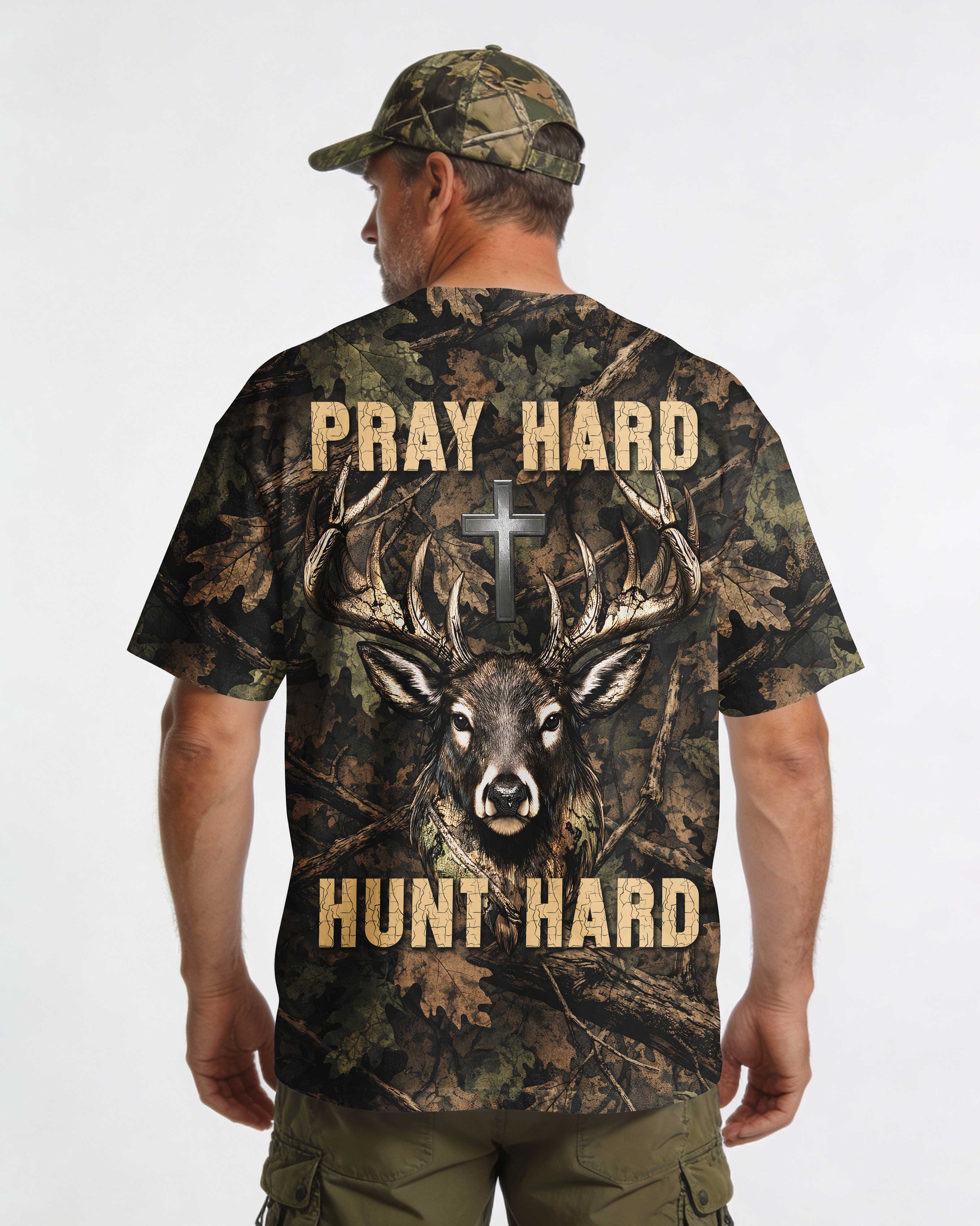Pray Hard Hunt Hard T-Shirt