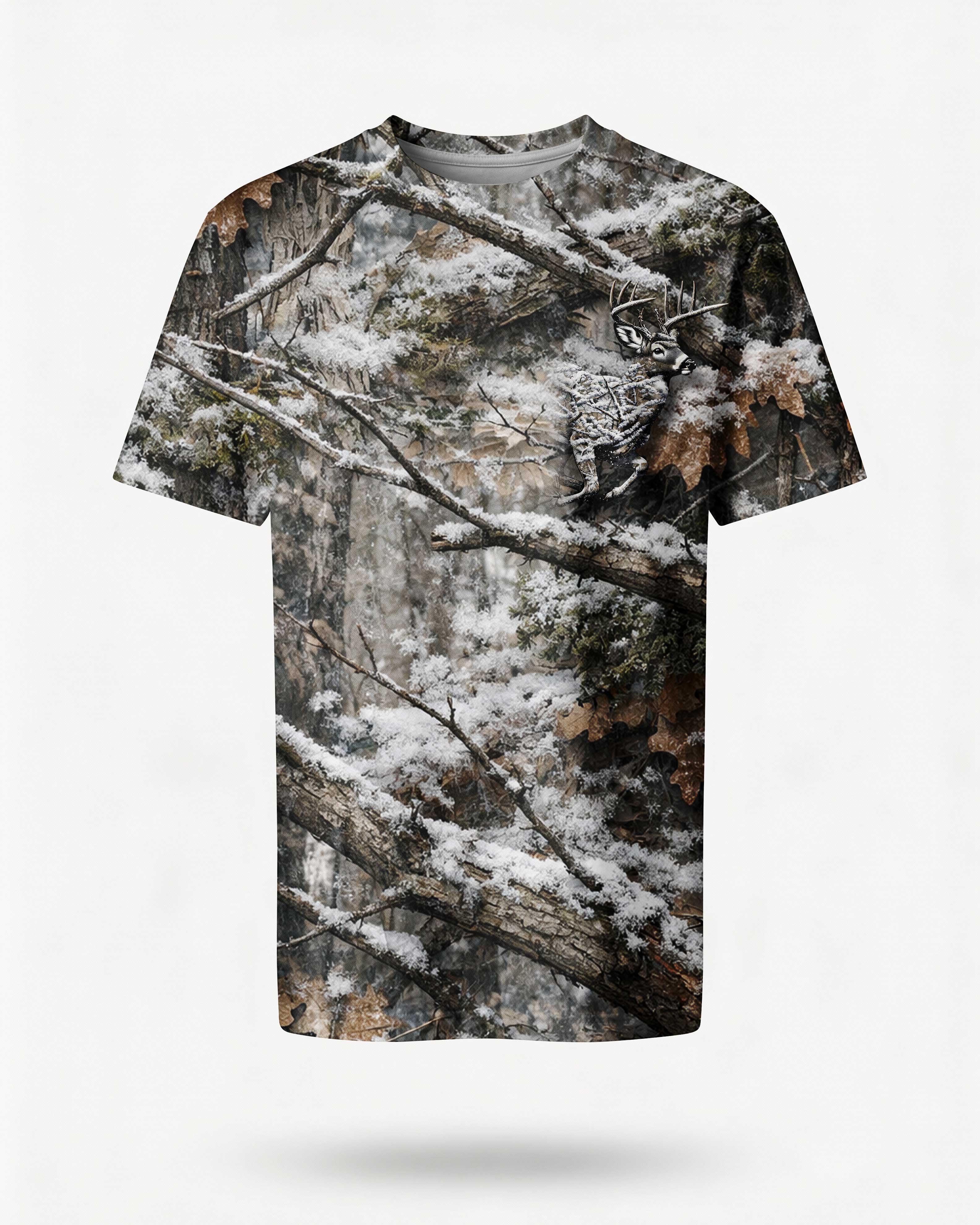 Winter Wilderness Deer T-Shirt
