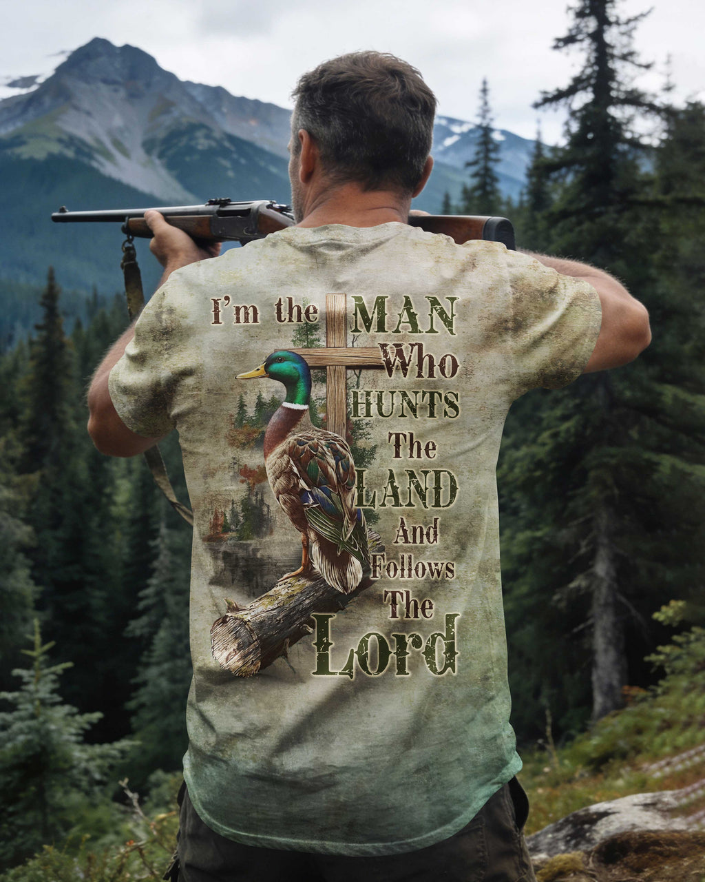 Who Hunts The Land T-Shirt