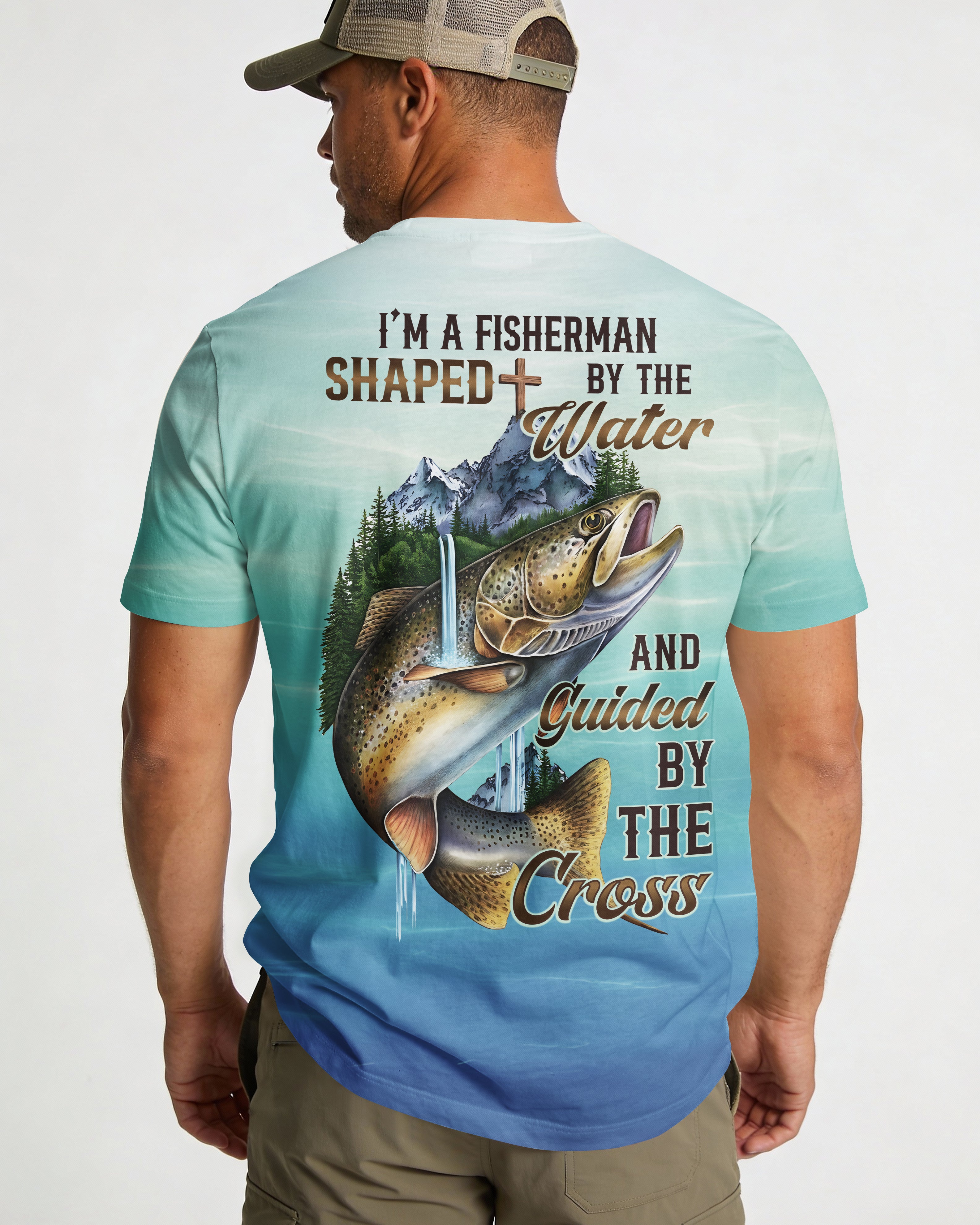 I'm A Fisherman Shaped By The Water T-Shirt
