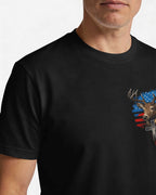 Hunter By Blood American By Birth Christian By Choice T-Shirt