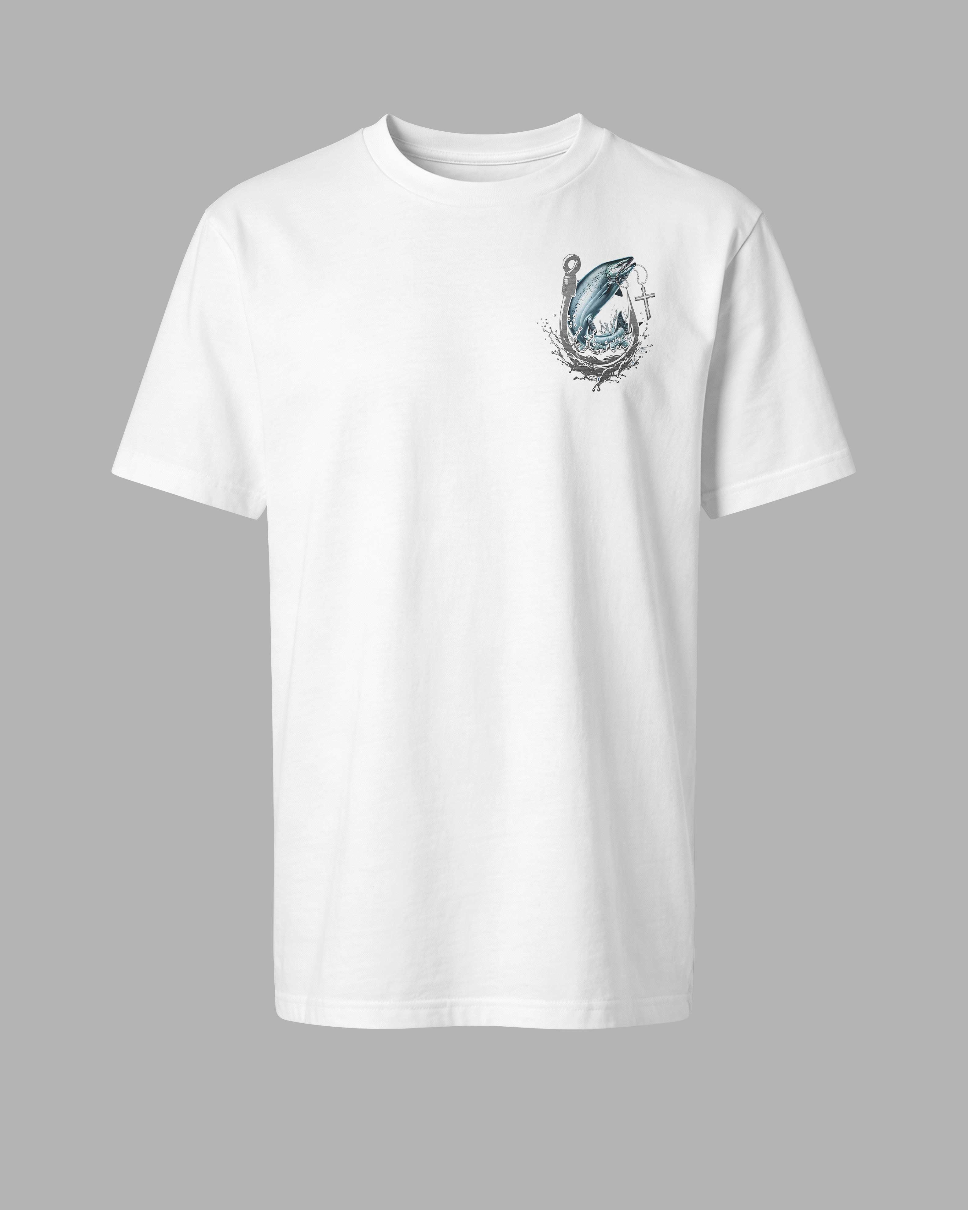 I Like Fishing And Believe In Jesus All Over Print T-Shirt Secondary image