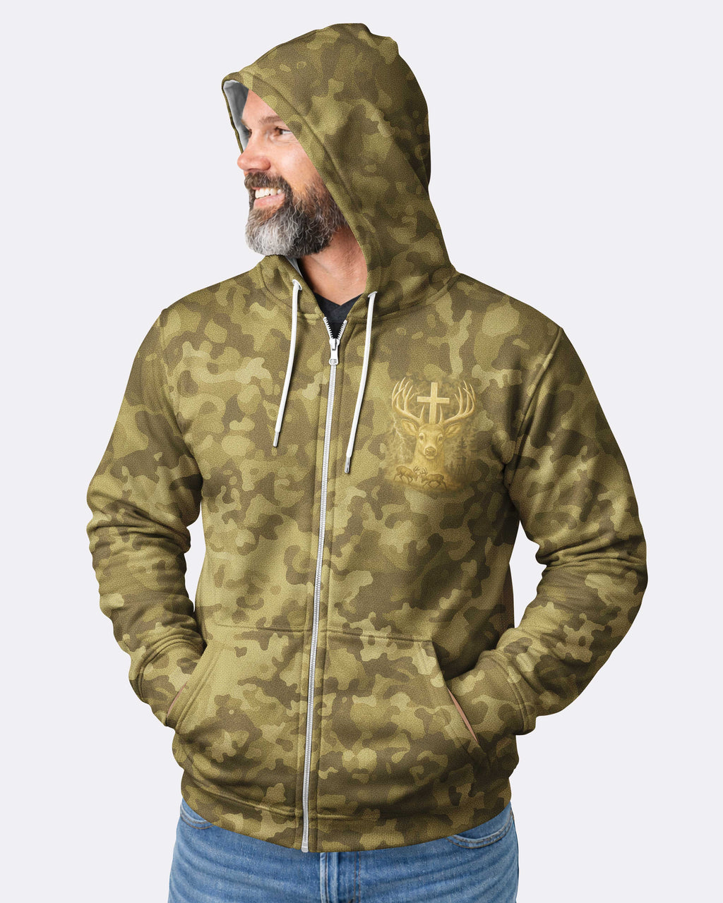 I've Got Hunting In My Veins And Jesus In My Heart Hoodie