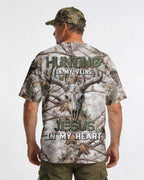 Hunting In My Veins Jesus In My Heart T-Shirt
