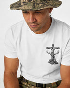 He Died For Me Now I Hunt For Him T-Shirt