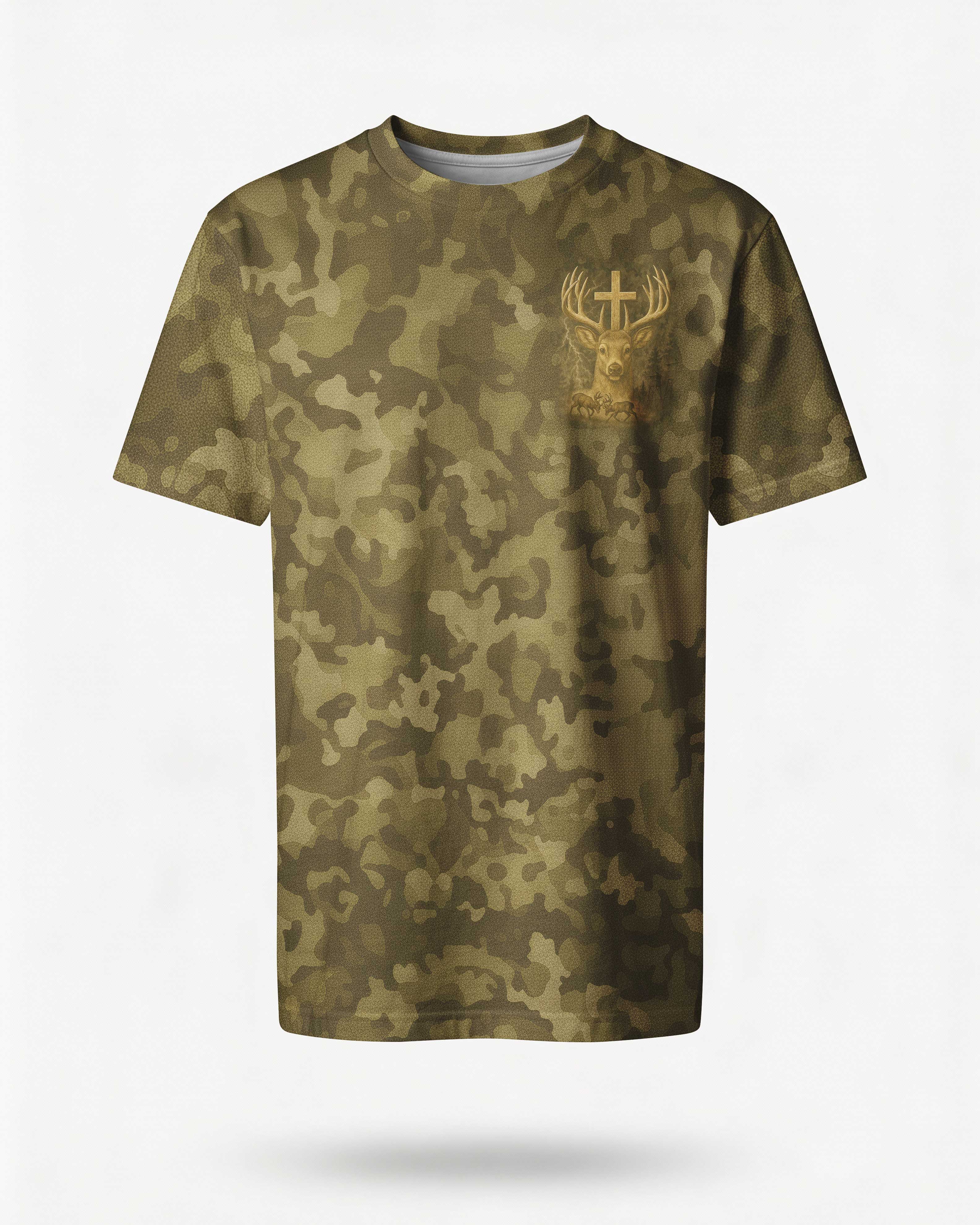 I've Got Hunting In My Veins And Jesus In My Heart T-Shirt