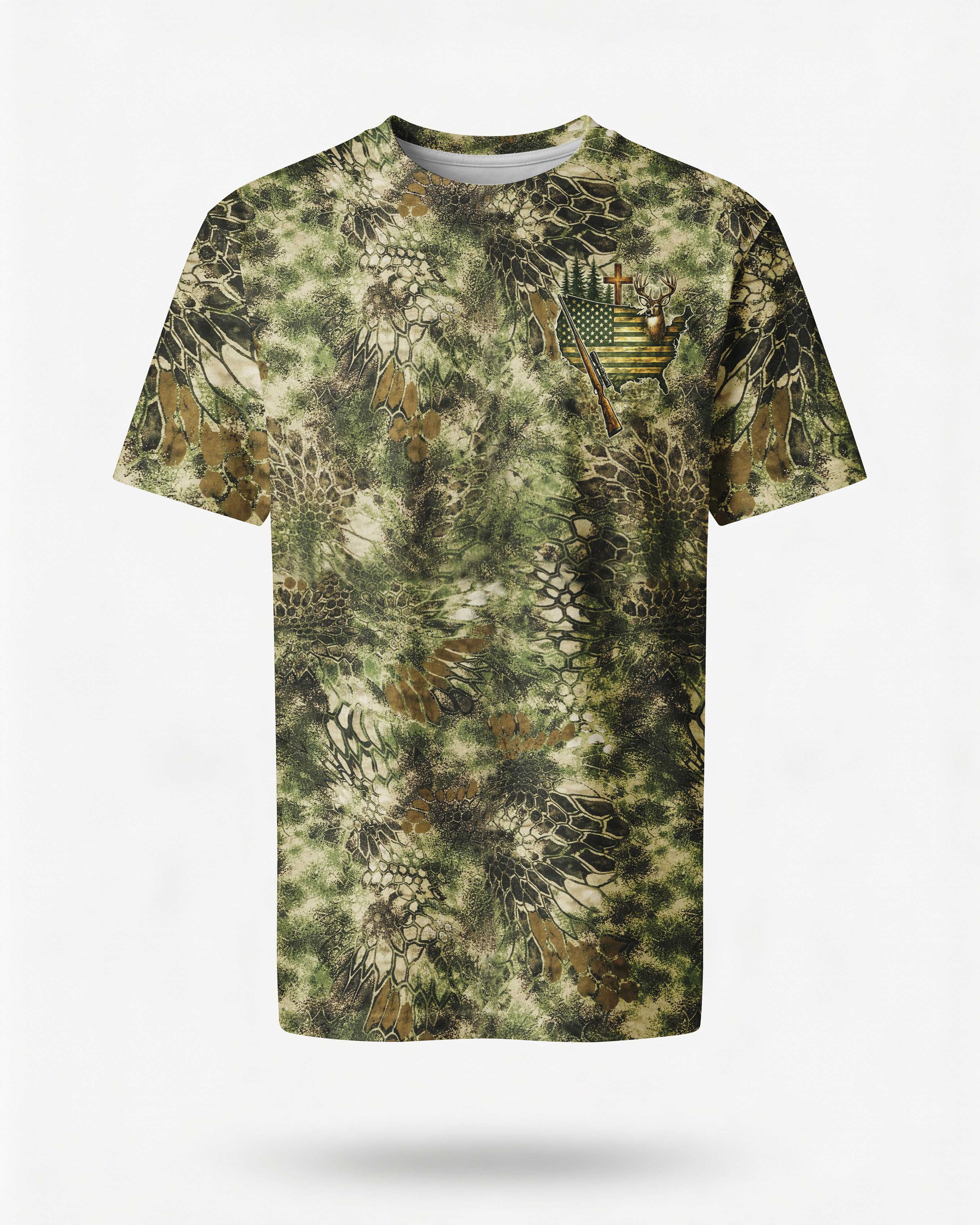 Trust God Respect The Hunt T-Shirt Secondary image