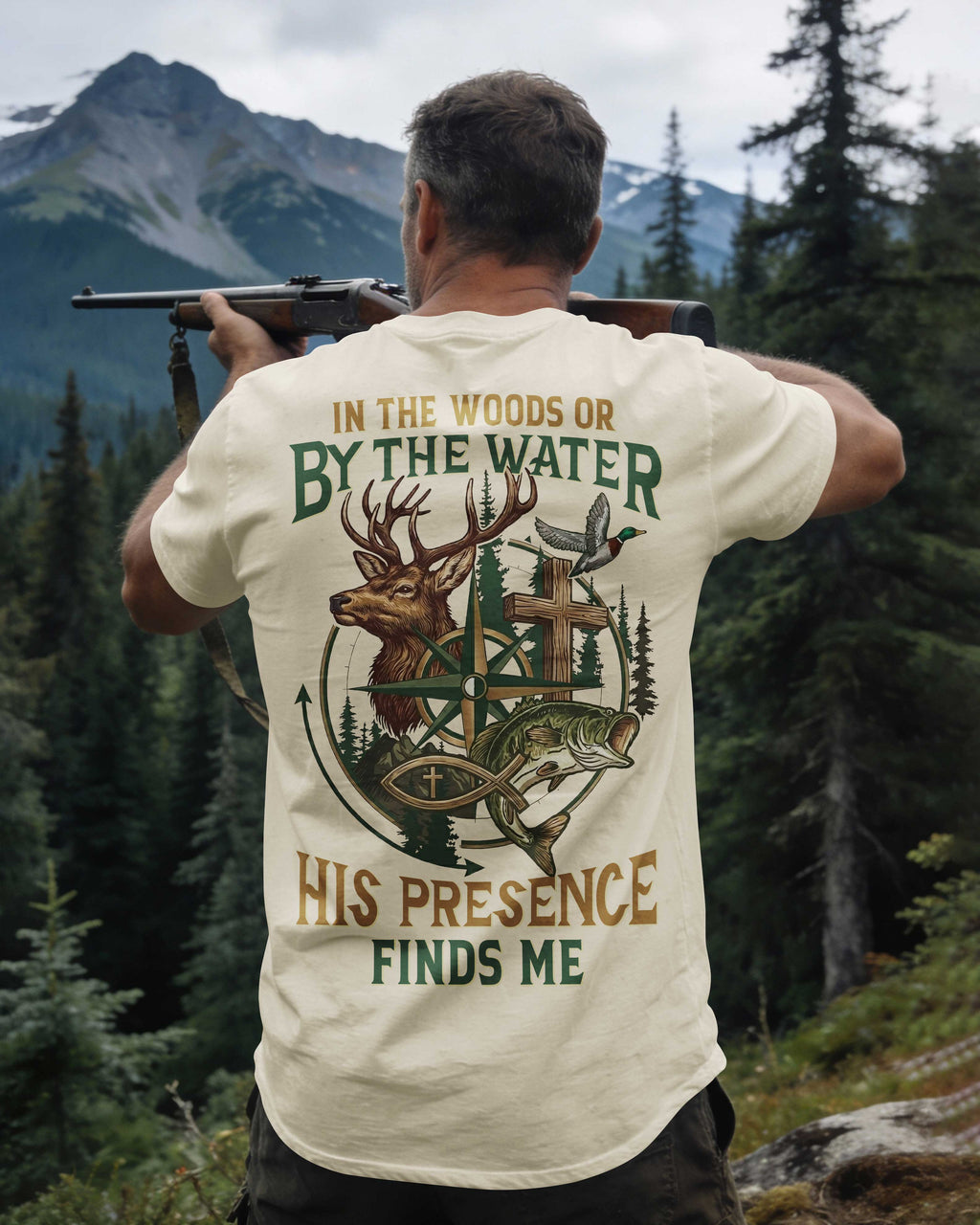 In The Woods Or By The Water T-Shirt