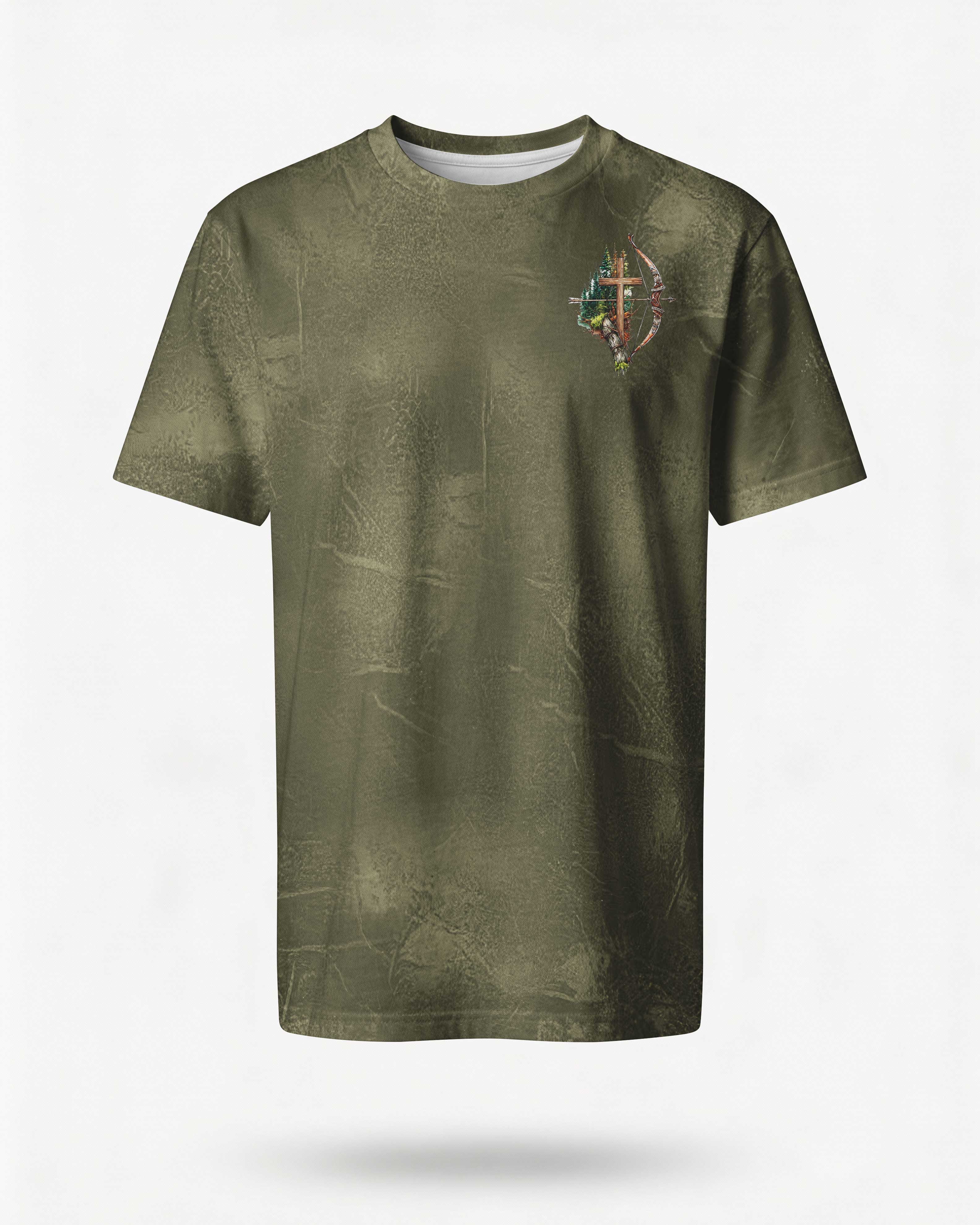 When God Calls I Don't Hide I Hunt T-Shirt Secondary image