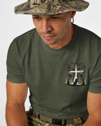 Jesus Said Go Hunting All Over Print T-Shirt