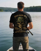 Jesus Made Me A Fisher Of Men All Over Print T-Shirt