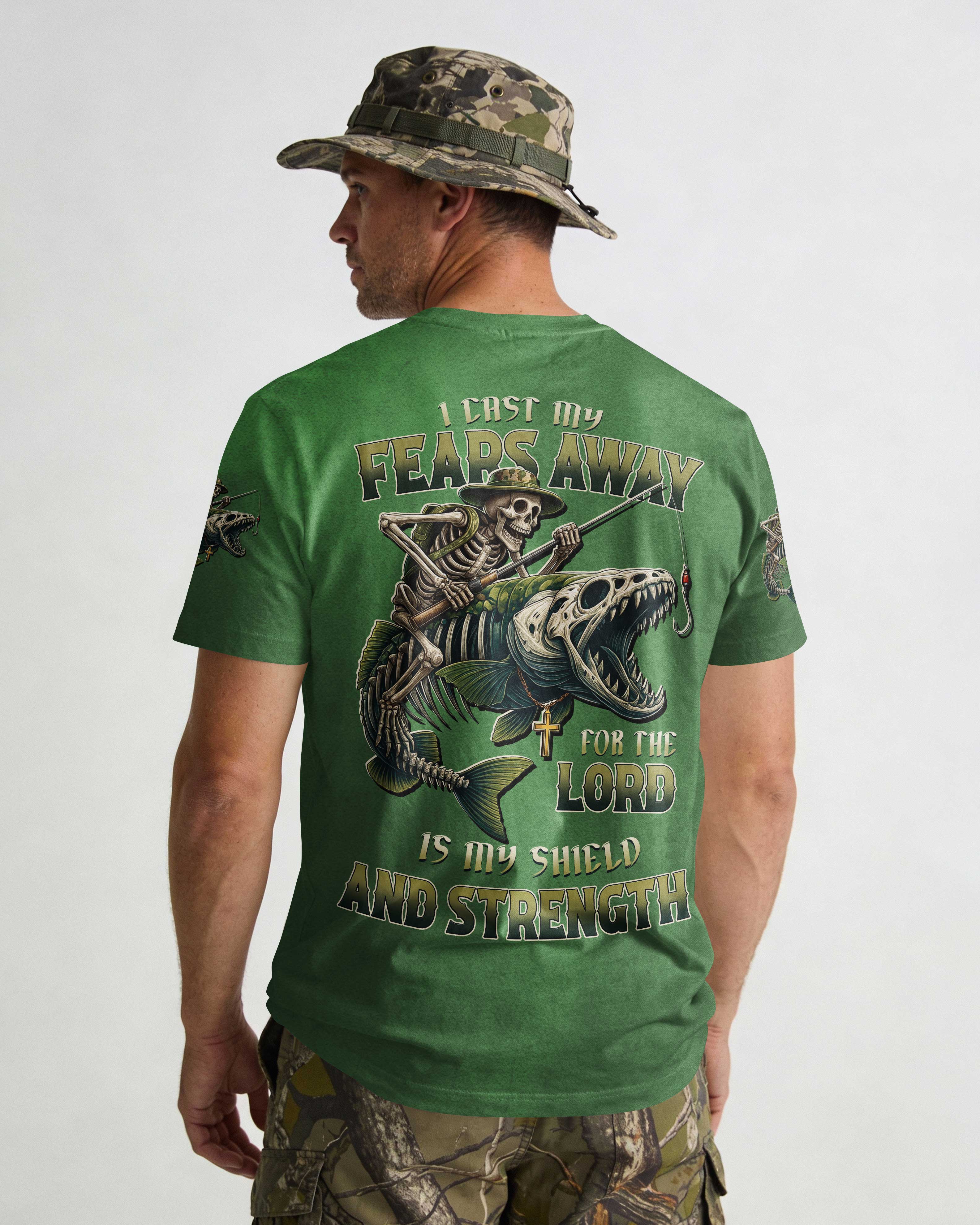 I Cast My Fears Away For The Lord Is My Shield And Strength T-Shirt