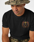 Deer Hunting In My Veins Jesus In My Heart T-Shirt