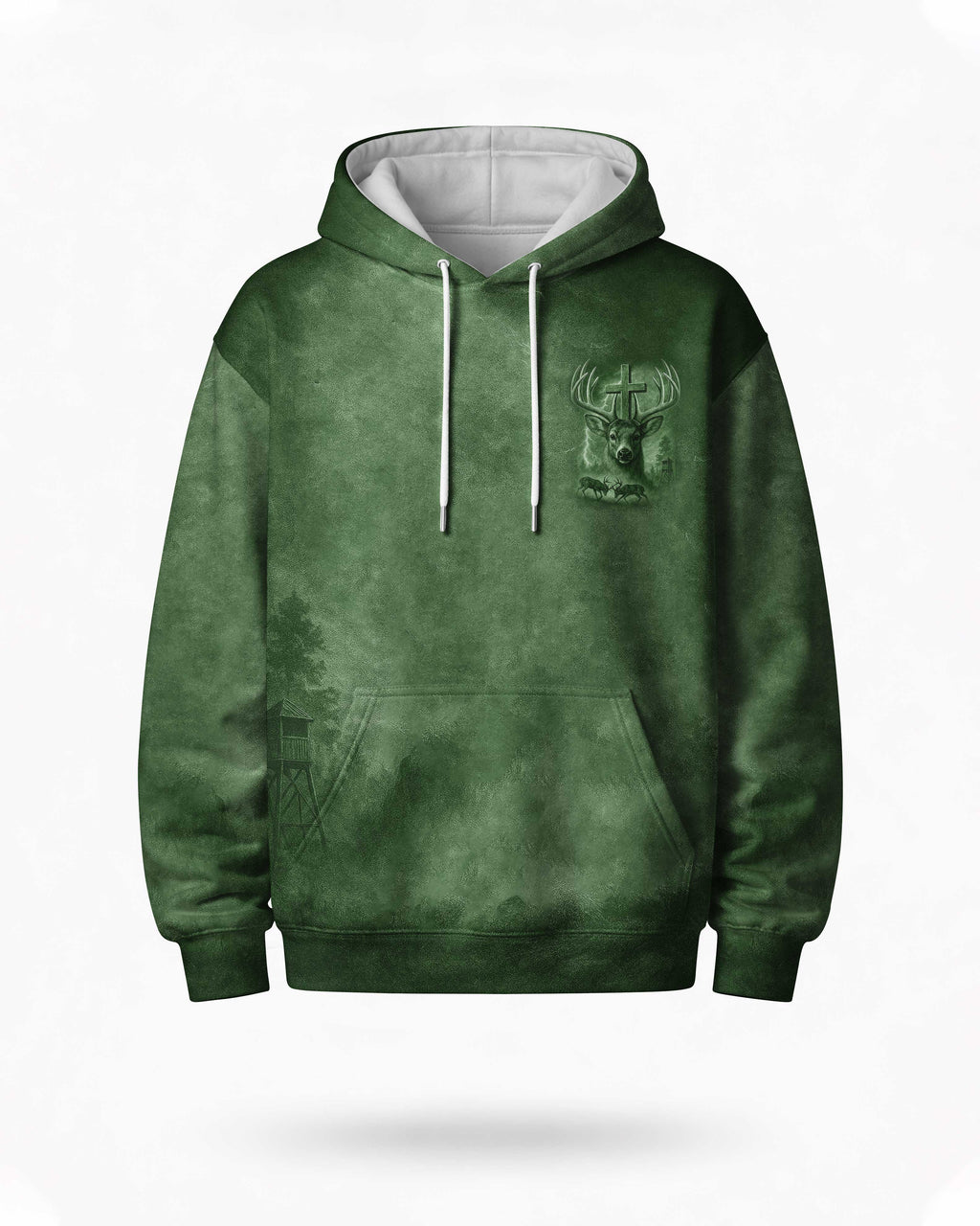 I've Got Hunting In My Veins And Jesus In My Heart Hoodie