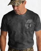 I've Got Hunting In My Veins And Jesus In My Heart Black Shirt