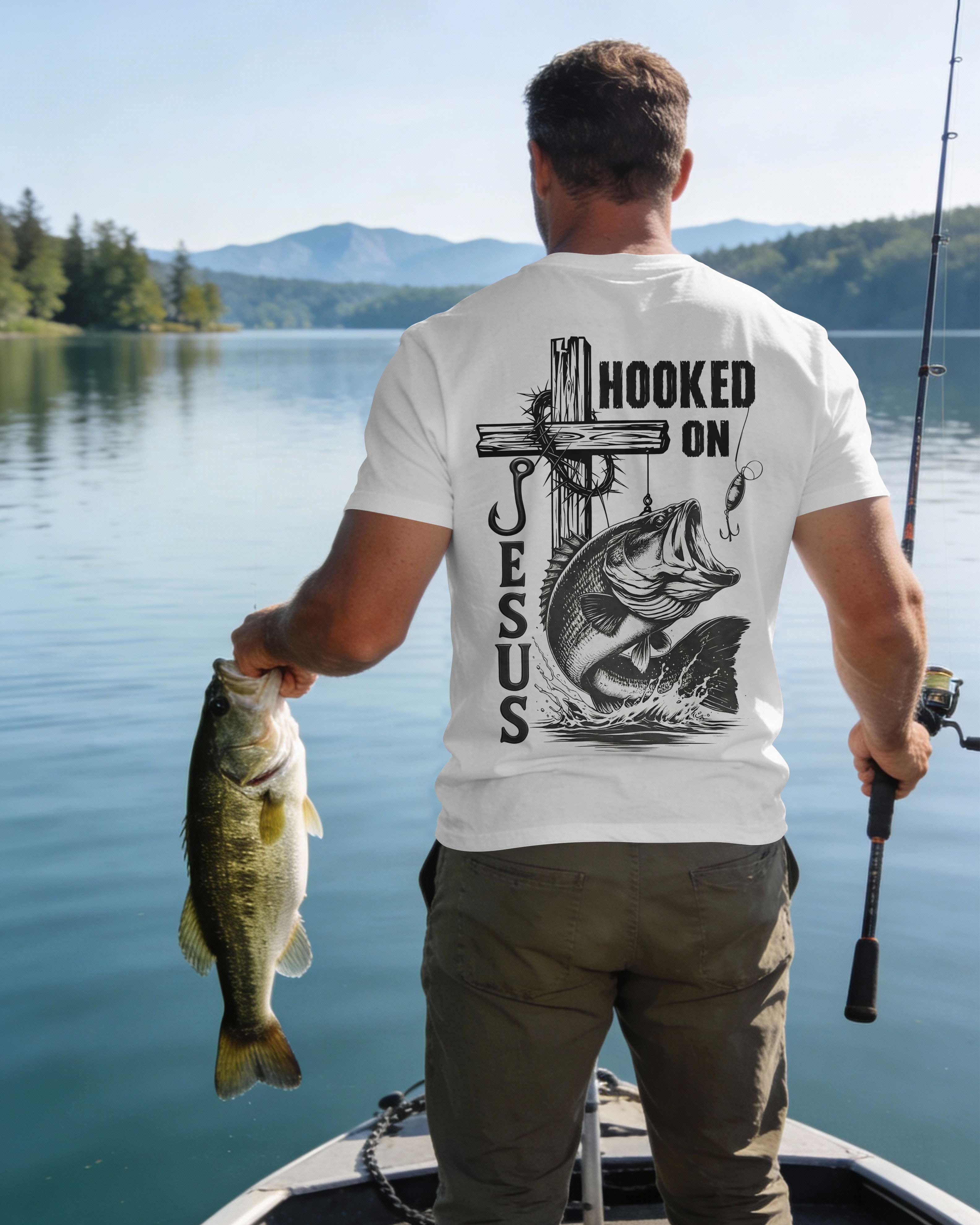 Hooked On Jesus T-Shirt