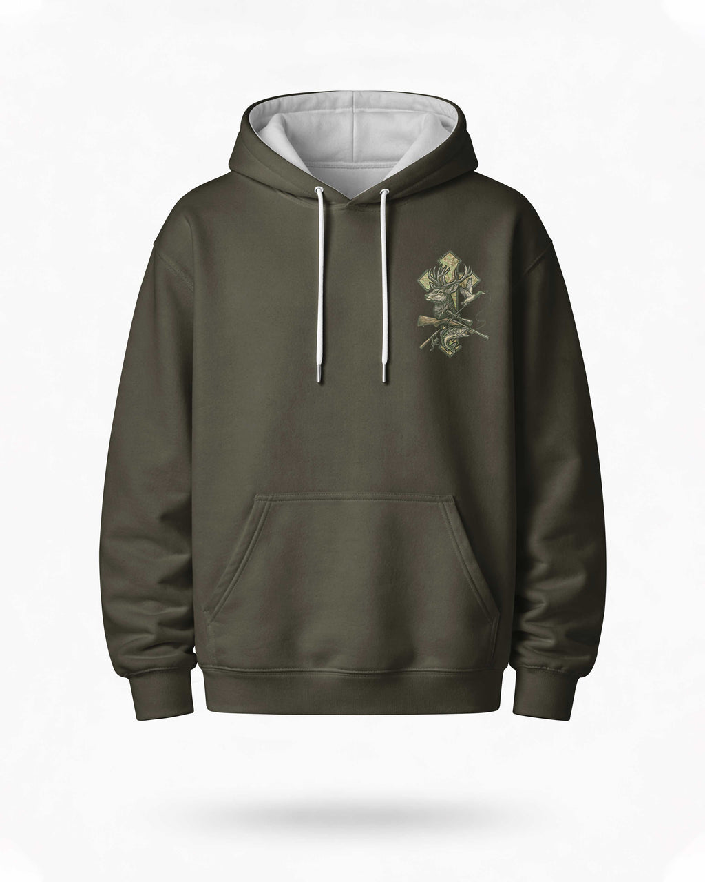 Blessed With Hunting And Fishing My Therapy From God Hoodie