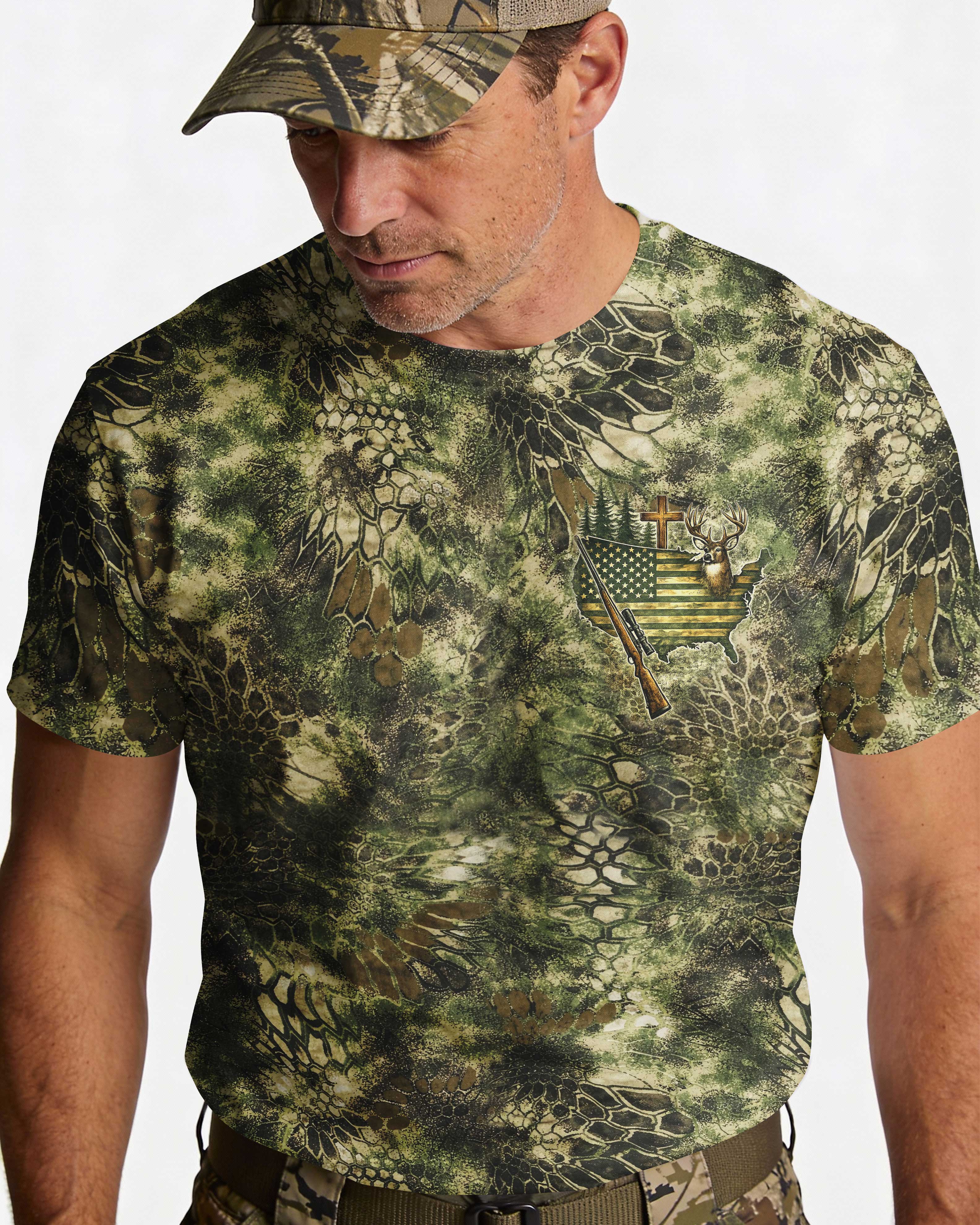 Trust God Respect The Hunt T-Shirt