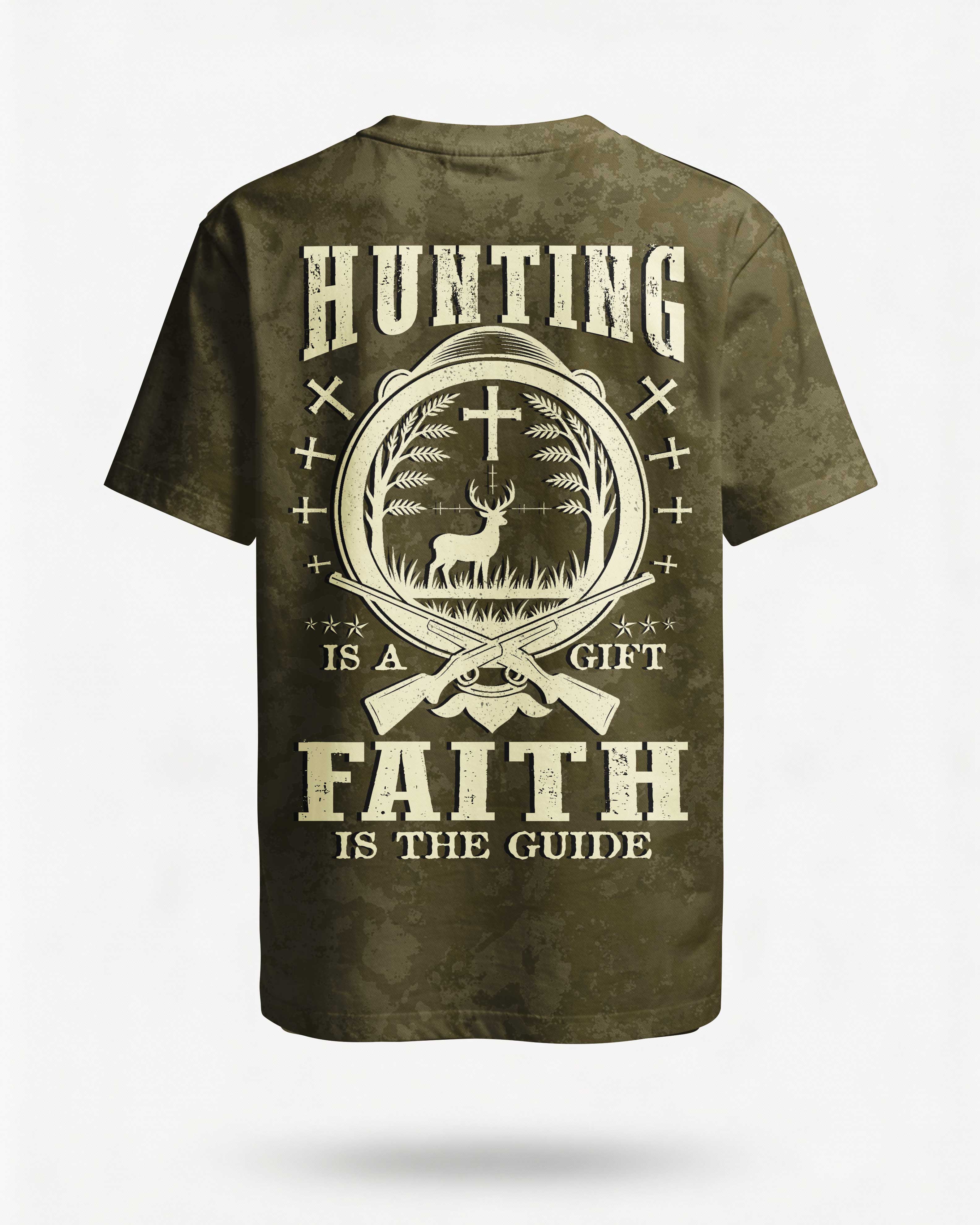 Hunting Is A Gift Faith Is The Guide Shirt Main image
