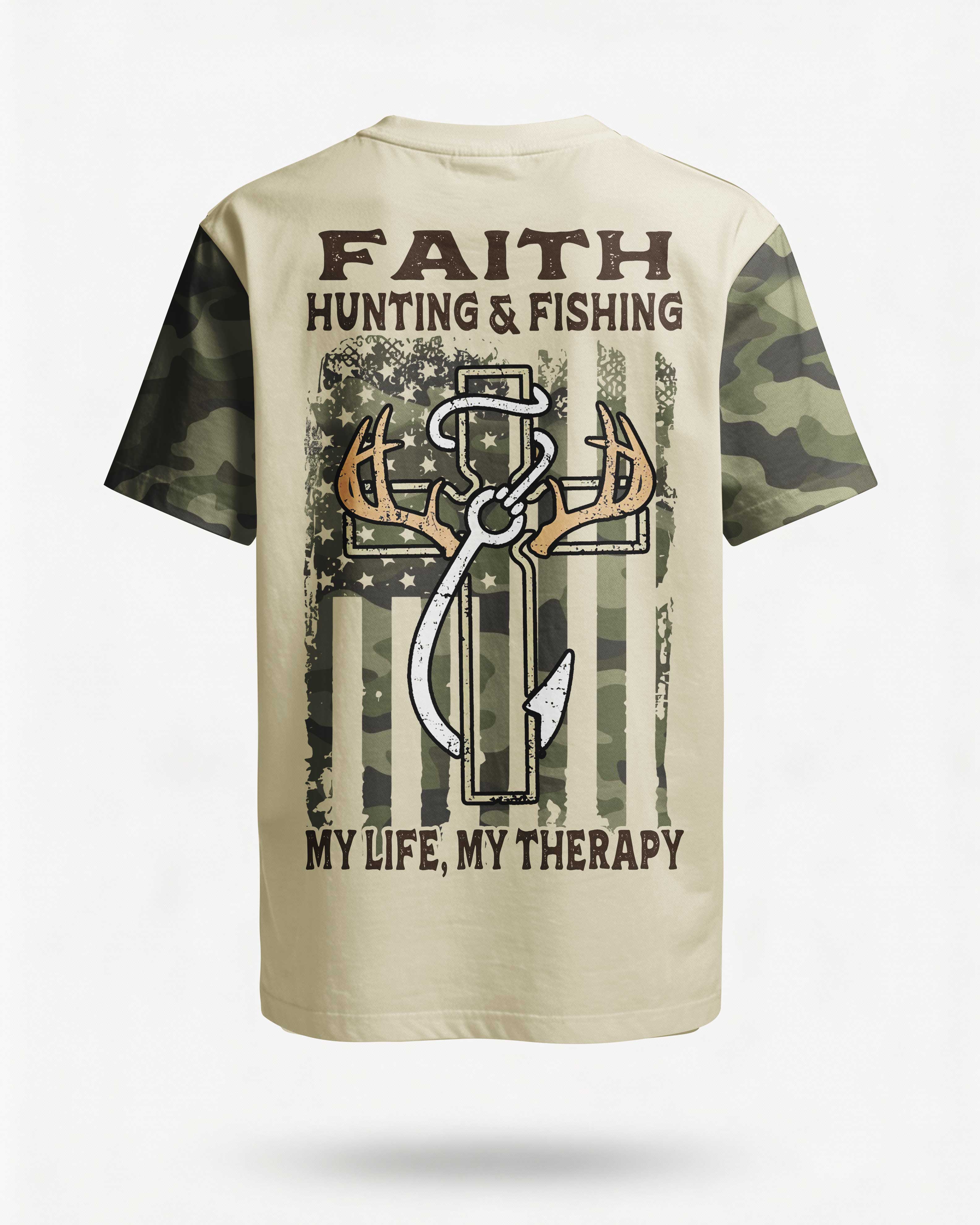 Hunting & Fishing Therapy Hoodie Main image