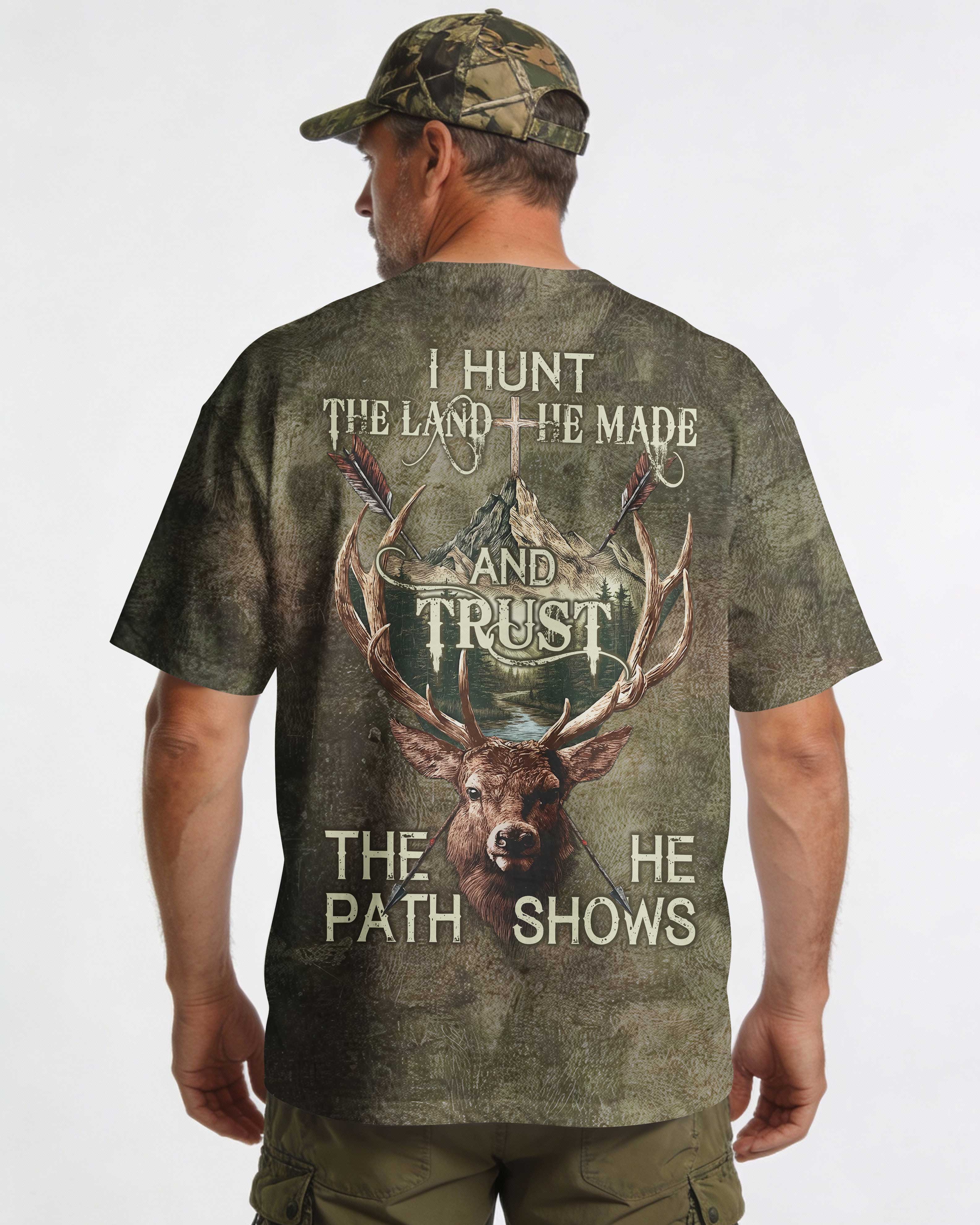 I Hunt The Land T-Shirt Secondary image