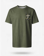 Jesus Said Go Hunting All Over Print T-Shirt