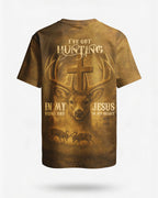 I've Got Hunting In My Veins And Jesus In My Heart All Over Print T-Shirt