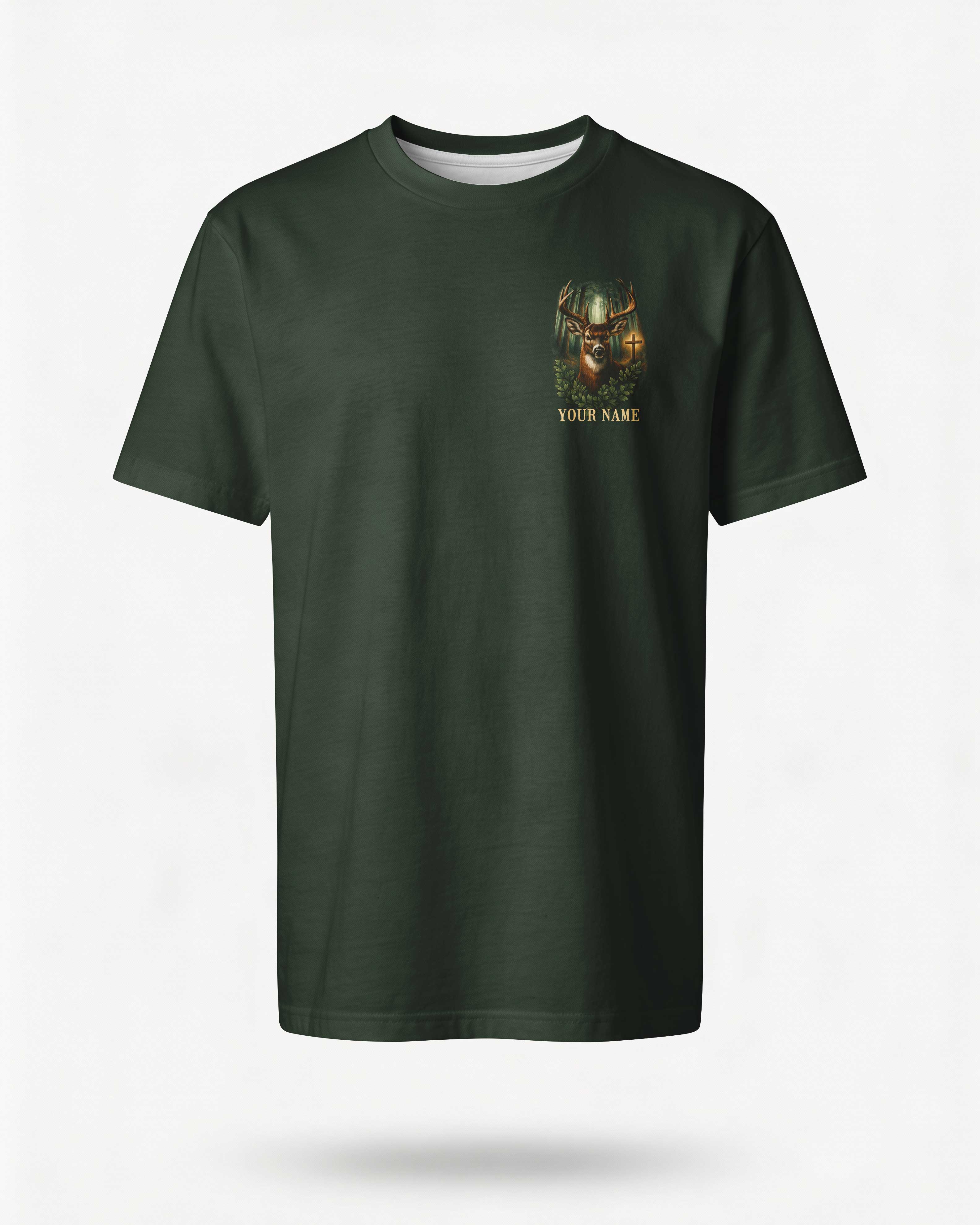 Buck Around And Find Out All Over Print Custom Name T-Shirt Secondary image