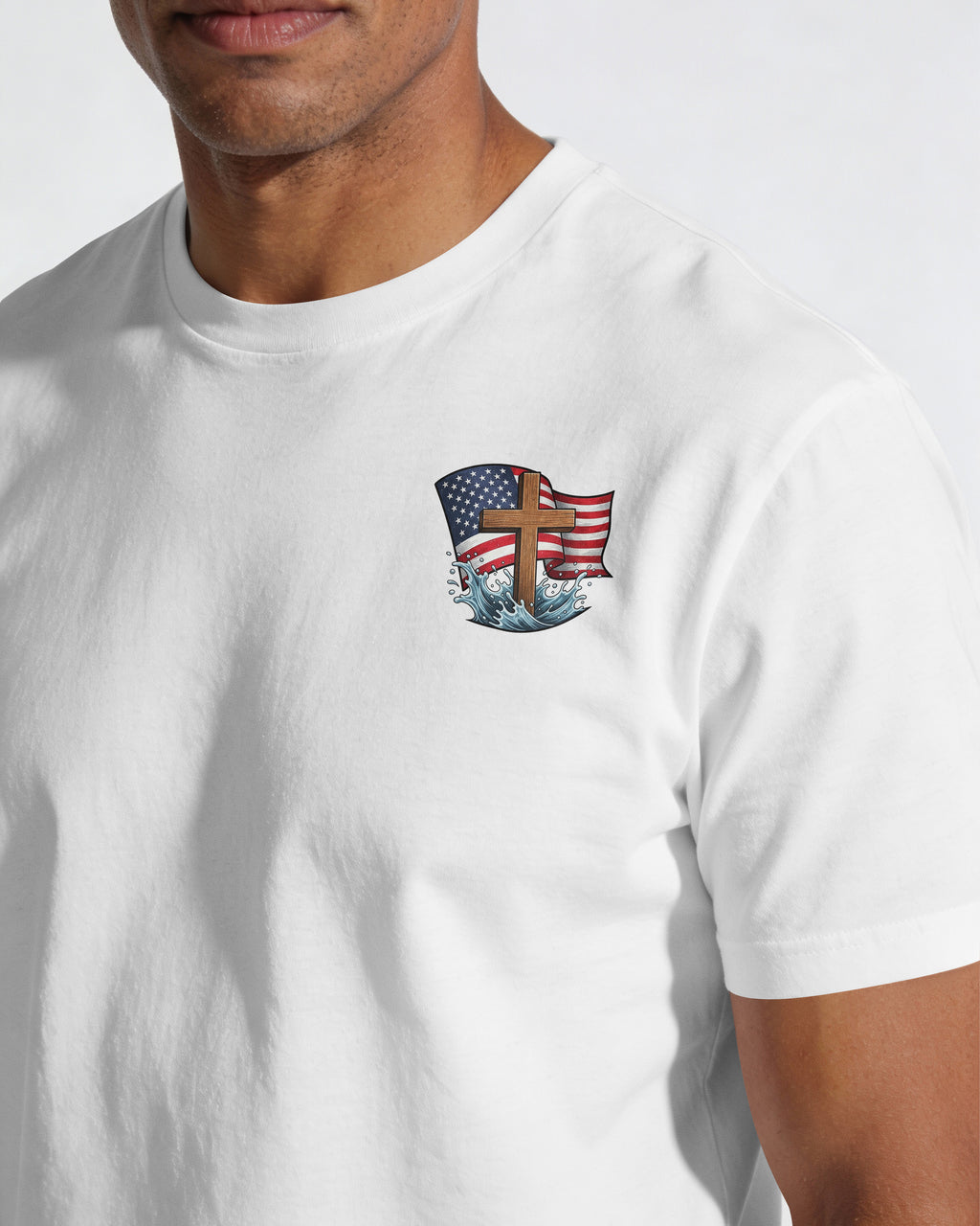 Hookin' Is Easy With Faith All Over Print T-Shirt