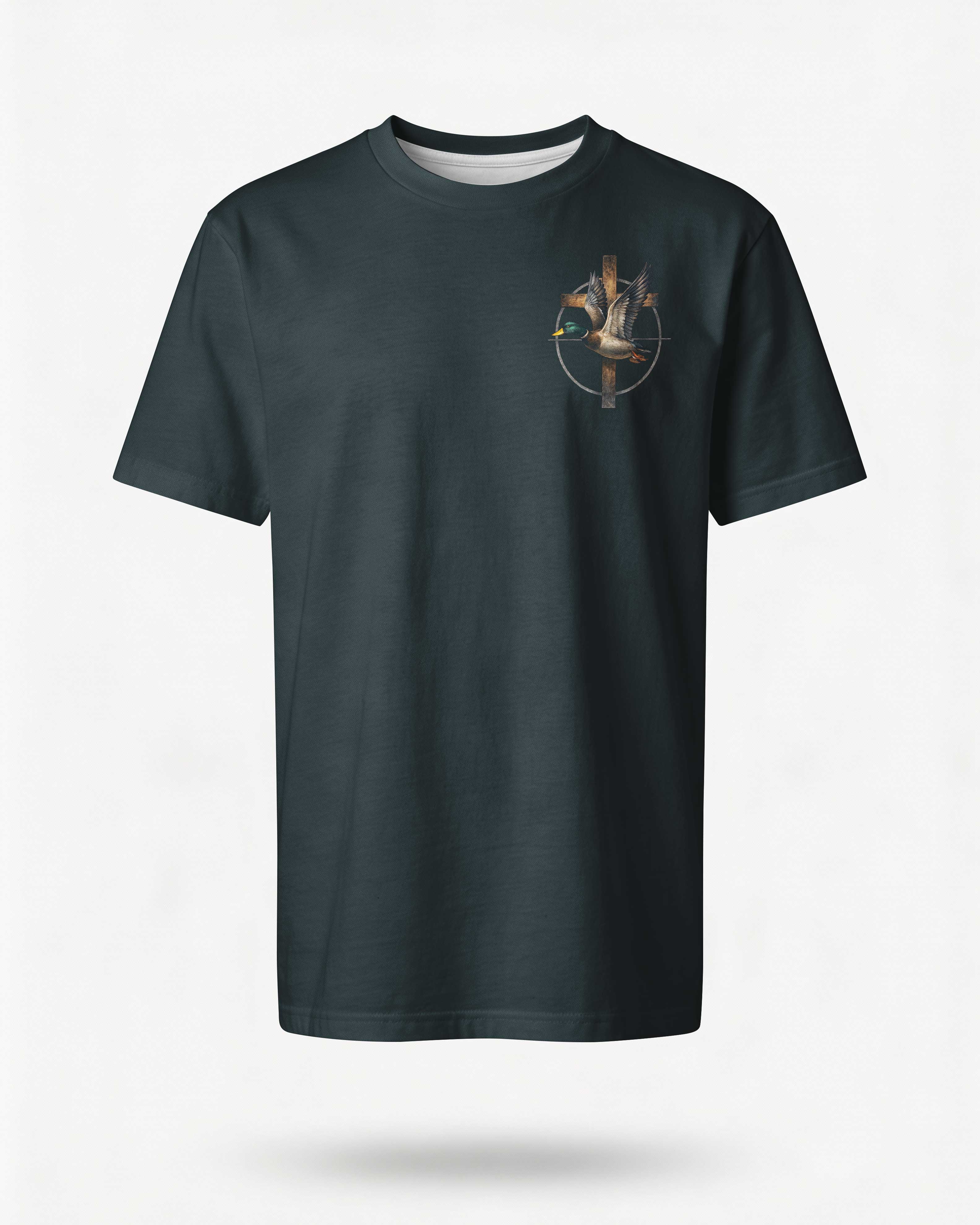 I've Got Hunting In My Veins Jesus In My Heart T-Shirt Secondary image