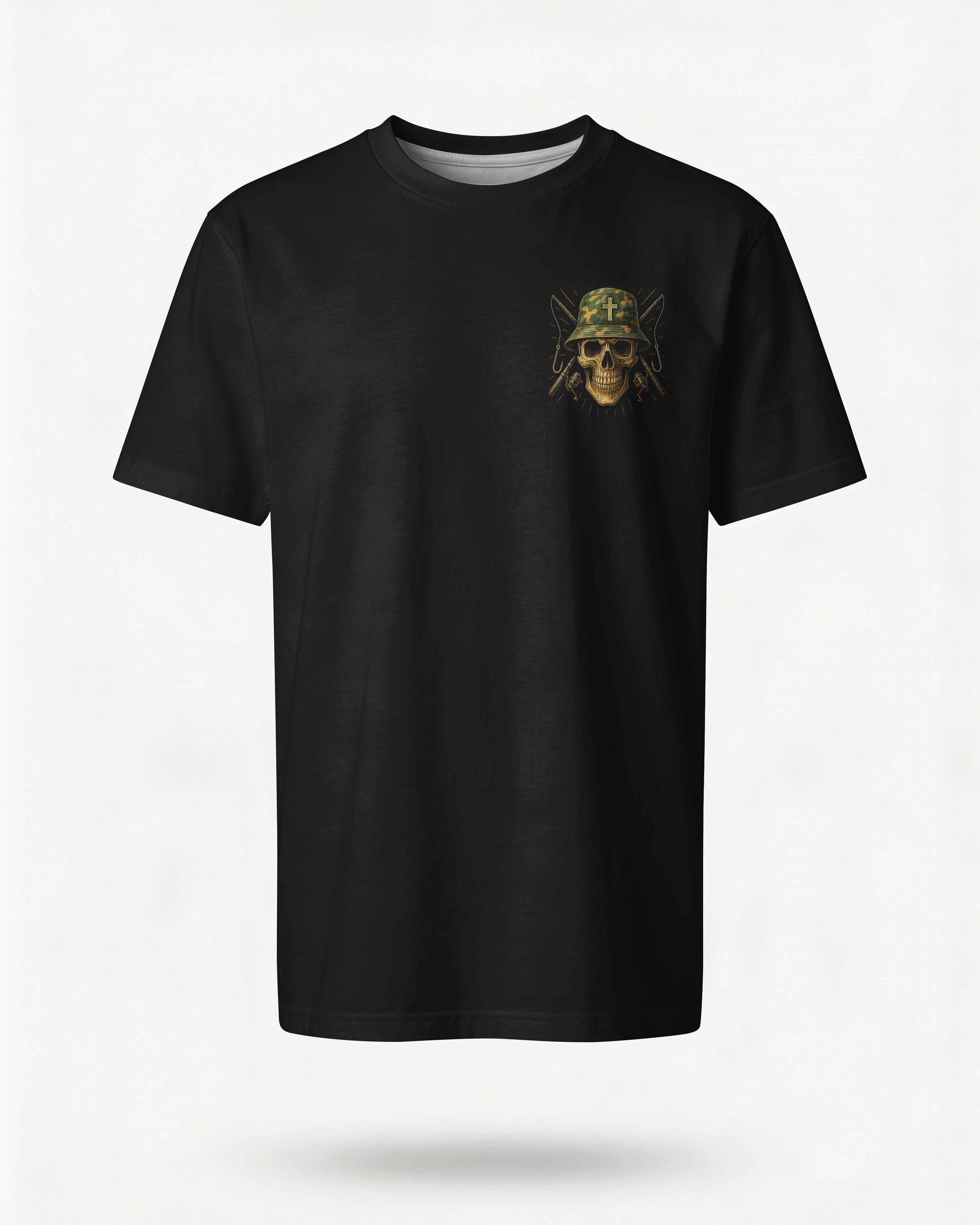 Jesus Made Me A Fisher Of Men All Over Print T-Shirt Secondary image