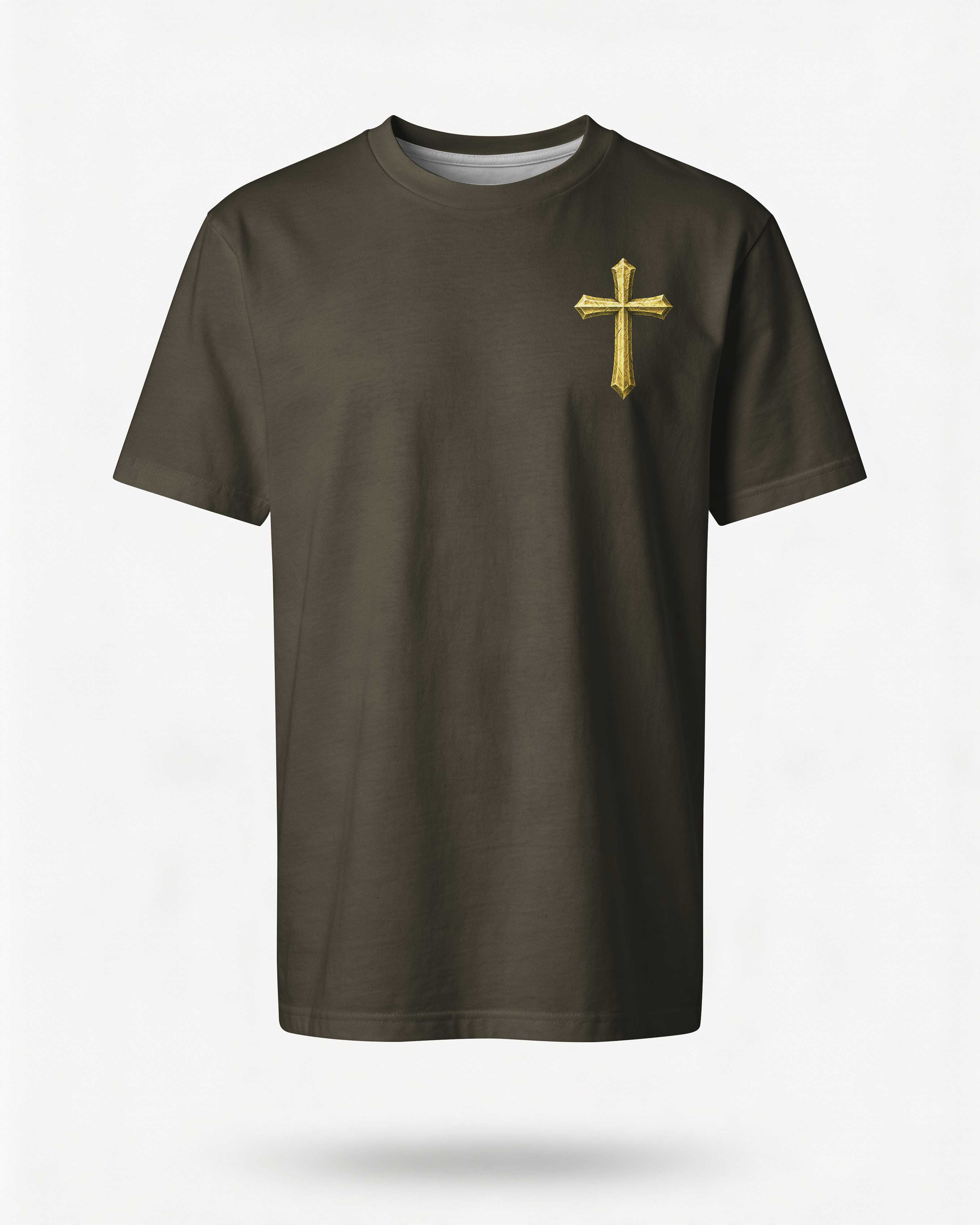 God is my Father Hunters are my brothers All Over Print Custom Name T-Shirt Secondary image