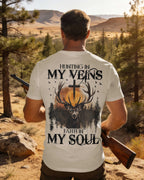 Hunting In My Veins Faith In My Soul All Over Print T-Shirt