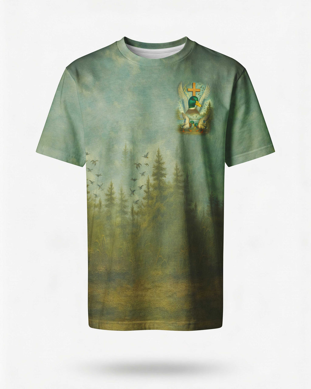 I've Got Hunting In My Veins And Jesus In My Heart T-Shirt